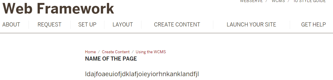 display name displayed on the site