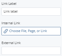 link label and link fields