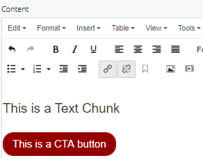 The finished CTA button