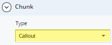 callout chunk type