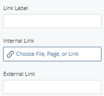 links and link label fields