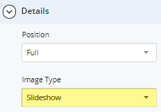 image type slideshow